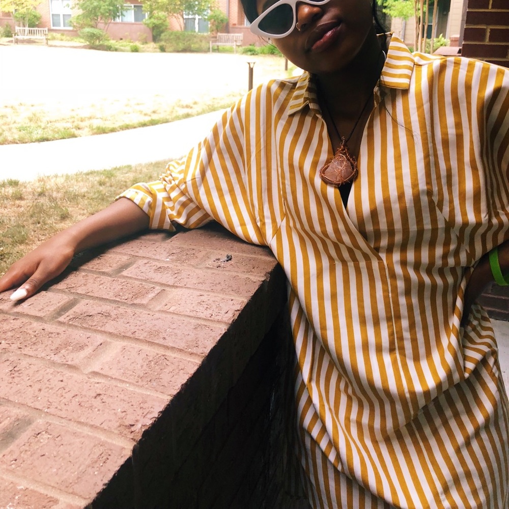 Oversized shirt dress(?)